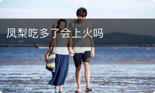 凤梨吃多了会上火吗