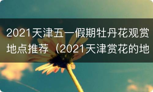 2021天津五一假期牡丹花观赏地点推荐（2021天津赏花的地方有哪些）