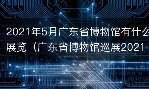 2021年5月广东省博物馆有什么展览（广东省博物馆巡展2021）