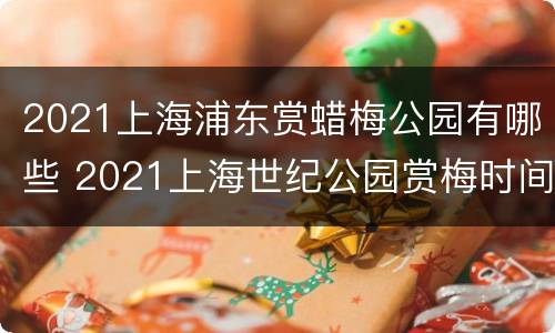 2021上海浦东赏蜡梅公园有哪些 2021上海世纪公园赏梅时间