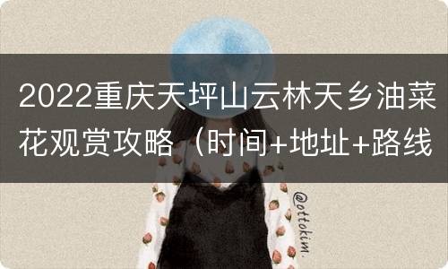 2022重庆天坪山云林天乡油菜花观赏攻略（时间+地址+路线）
