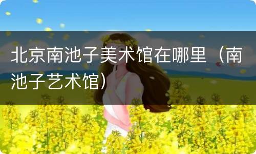 北京南池子美术馆在哪里（南池子艺术馆）