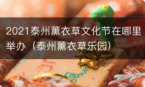 2021泰州薰衣草文化节在哪里举办（泰州薰衣草乐园）