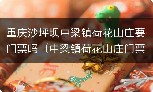 重庆沙坪坝中梁镇荷花山庄要门票吗（中梁镇荷花山庄门票多少）