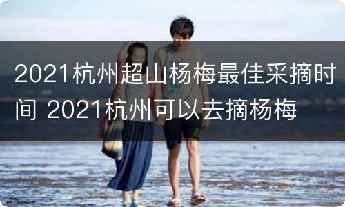 2021杭州超山杨梅最佳采摘时间 2021杭州可以去摘杨梅