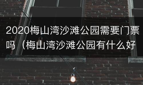 2020梅山湾沙滩公园需要门票吗（梅山湾沙滩公园有什么好玩的）
