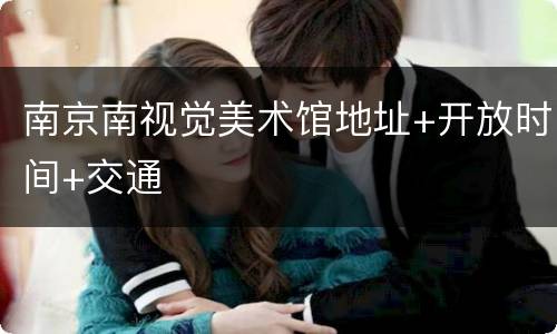 南京南视觉美术馆地址+开放时间+交通
