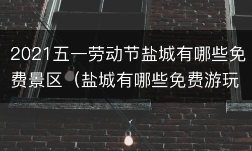 2021五一劳动节盐城有哪些免费景区（盐城有哪些免费游玩的地方）