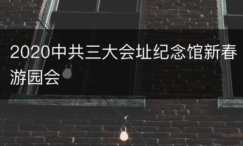 2020中共三大会址纪念馆新春游园会