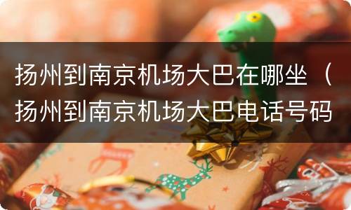 扬州到南京机场大巴在哪坐（扬州到南京机场大巴电话号码）