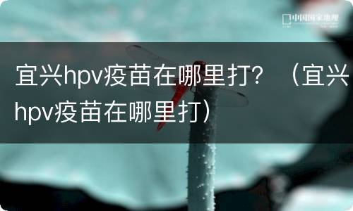 宜兴hpv疫苗在哪里打？（宜兴hpv疫苗在哪里打）
