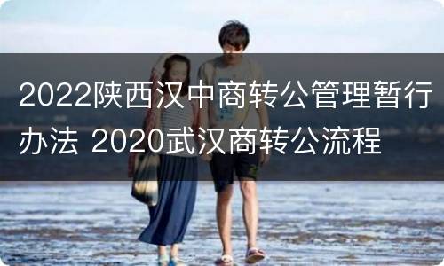 2022陕西汉中商转公管理暂行办法 2020武汉商转公流程